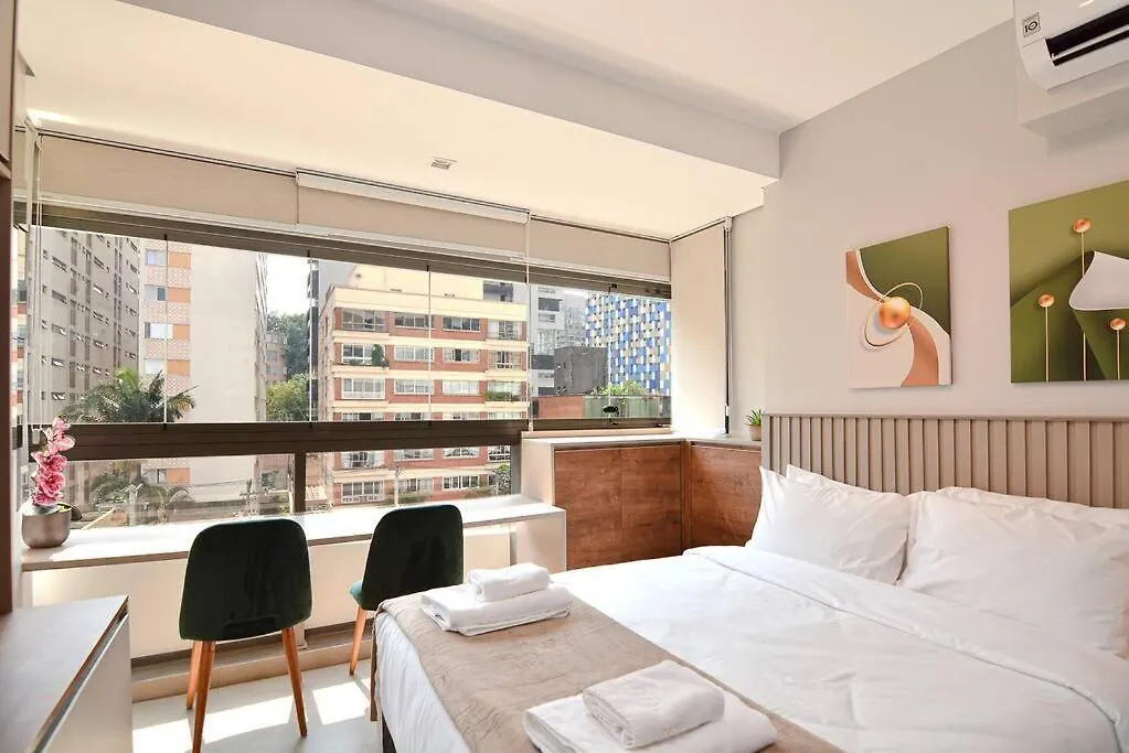 Bhomy Pinheiros - 80M Do Metro Oscar Freire Or717 Apartamento São Paulo Brasil